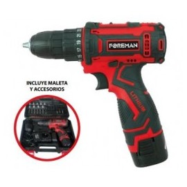 Taladro Inalambrico a litio 12 v FORM-FO57478