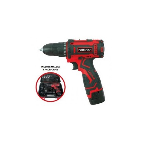 Taladro Inalambrico a litio 12 v FORM-FO57478