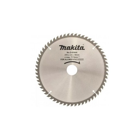 Sierra circular multiproposito 8-1/4x30x60th con reductor. D63644