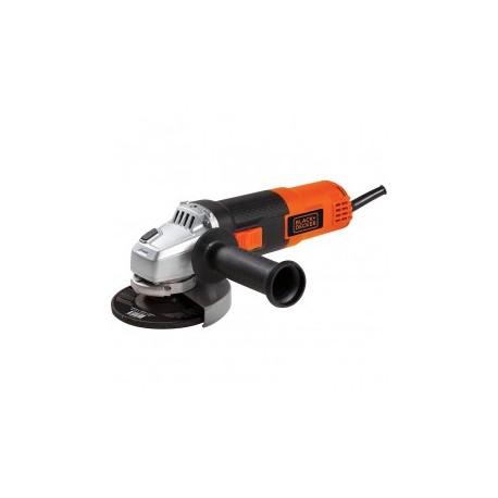Esmeriladora Angular 4 1/2" 820 Watts Con 6 Discos Black & Decker BDG720P-B3