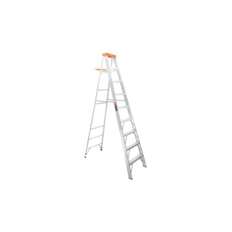 Escalera De Tijera Tipo Ll 8 Peldaños Y Bandeja Truper