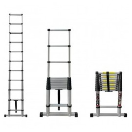 Escalera Telescopica de Aluminio 3.2 M Plegable FORM-FOJC-032