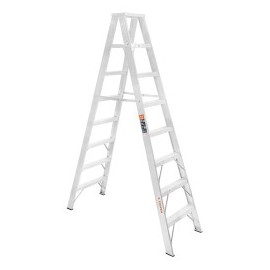 Escalera De Tijera Doble Tipo Ll 7 Escalones Truper