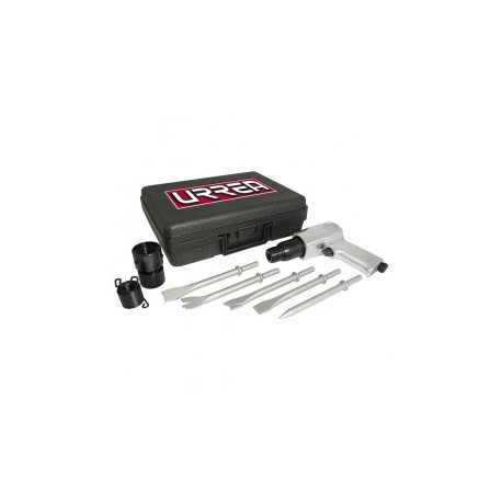 UP711K Juego de martillo neumático y accesorios 7 piezas Urrea
