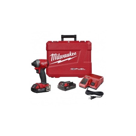 Llave De Impacto 1/4" 18 Volts 0-3,600 Rpm 0-4,300 Ipm Milwaukee 2853-22