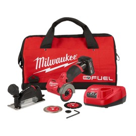 Mini Esmeril Compacta 3" M12 Fuel Kit Milwaukee 2522-21XC