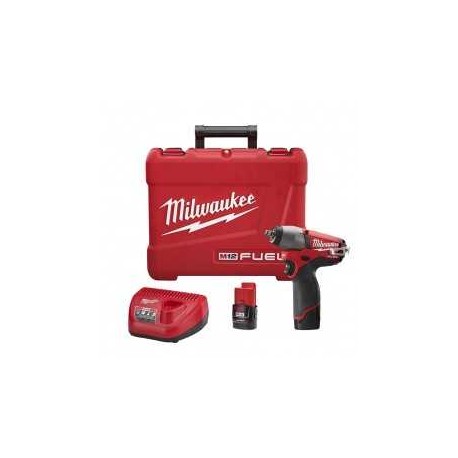 Llave De Impacto 1/4" 12 Volts 0-3,550 Rpm Milwaukee 2453-22