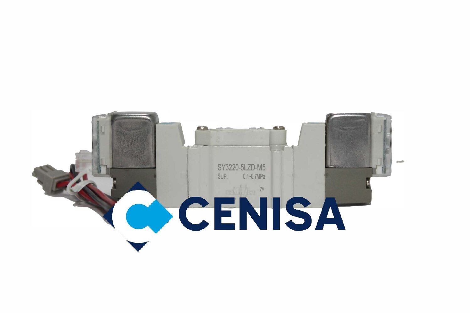 ELECTROVALVULA 5/2 POSICIONES DOBLE SOL MOD. SY3220-5LZD-M5