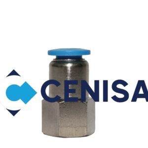 CONECTOR RECTO HEMBRA 6MM A M5